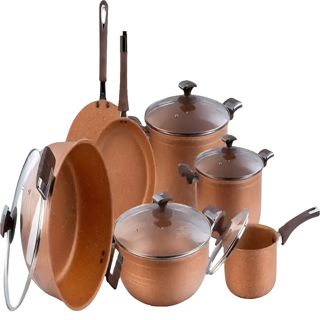 D-161 Nonstick jumbo gift set |22pcs(interior+exterior)