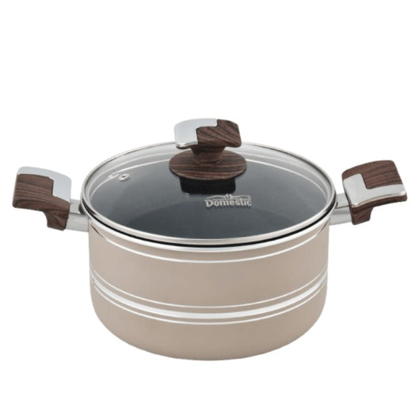 D-155 non-stick casserole (4-layer Marble coated)