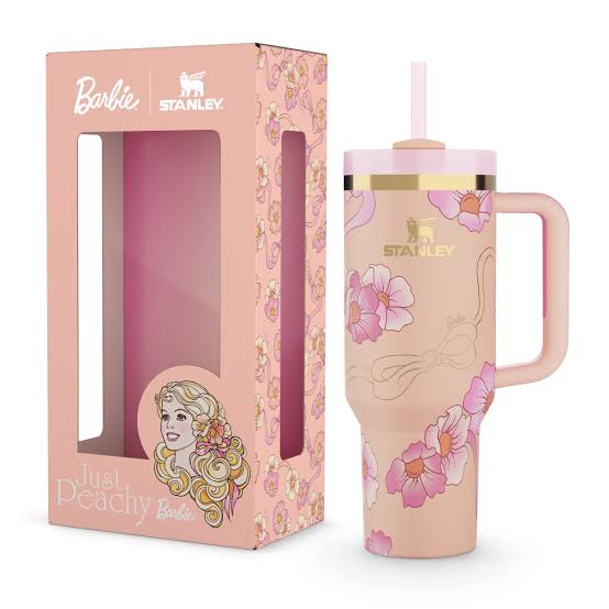 Stanley Barbie peaches and cream