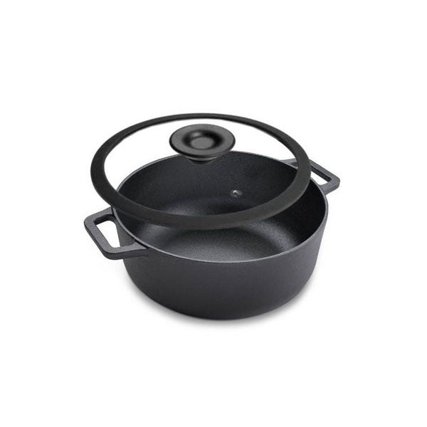 Prestige Iron Pot with Glass Lid ~ 20cm