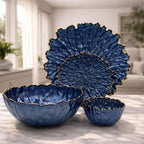 14 Pcs Glass Serving Set