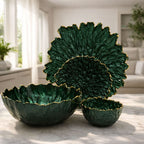 14 Pcs Glass Serving Set