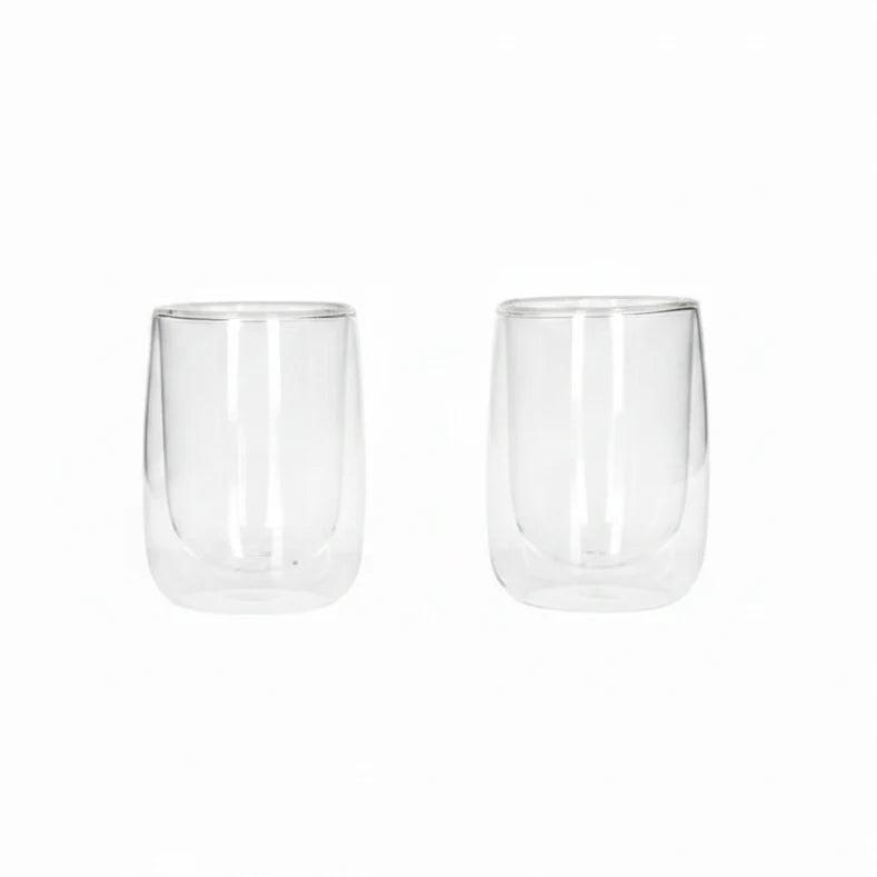 2Pcs D-Walled GlassSet 300ml 12c