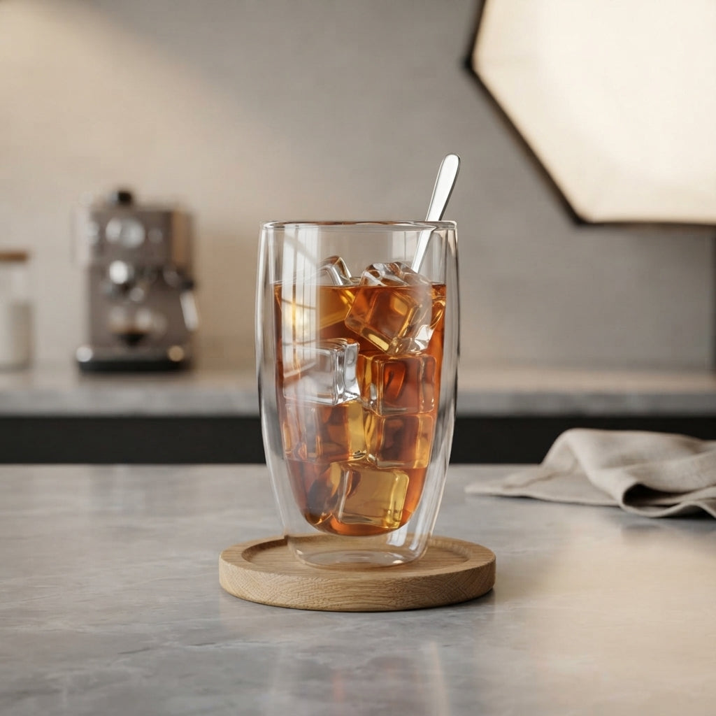 2Pcs D-Walled GlassSet 400ml 12c