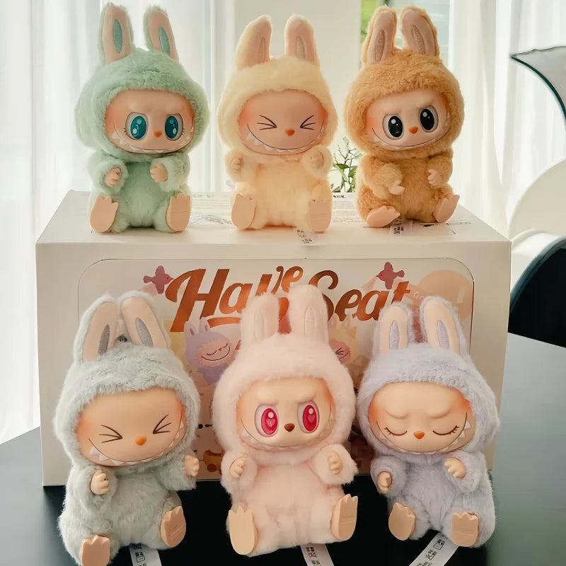Labubu the monster plush doll blind box - Have a seat