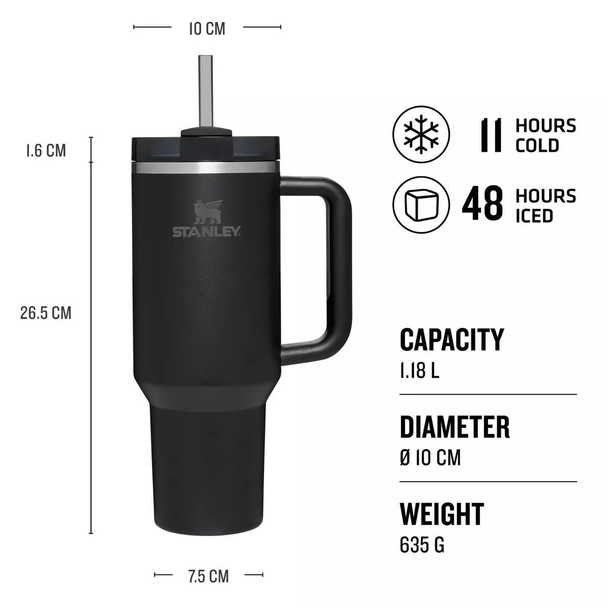 Stanley the quencher pro tour flip straw tumbler | 40oz