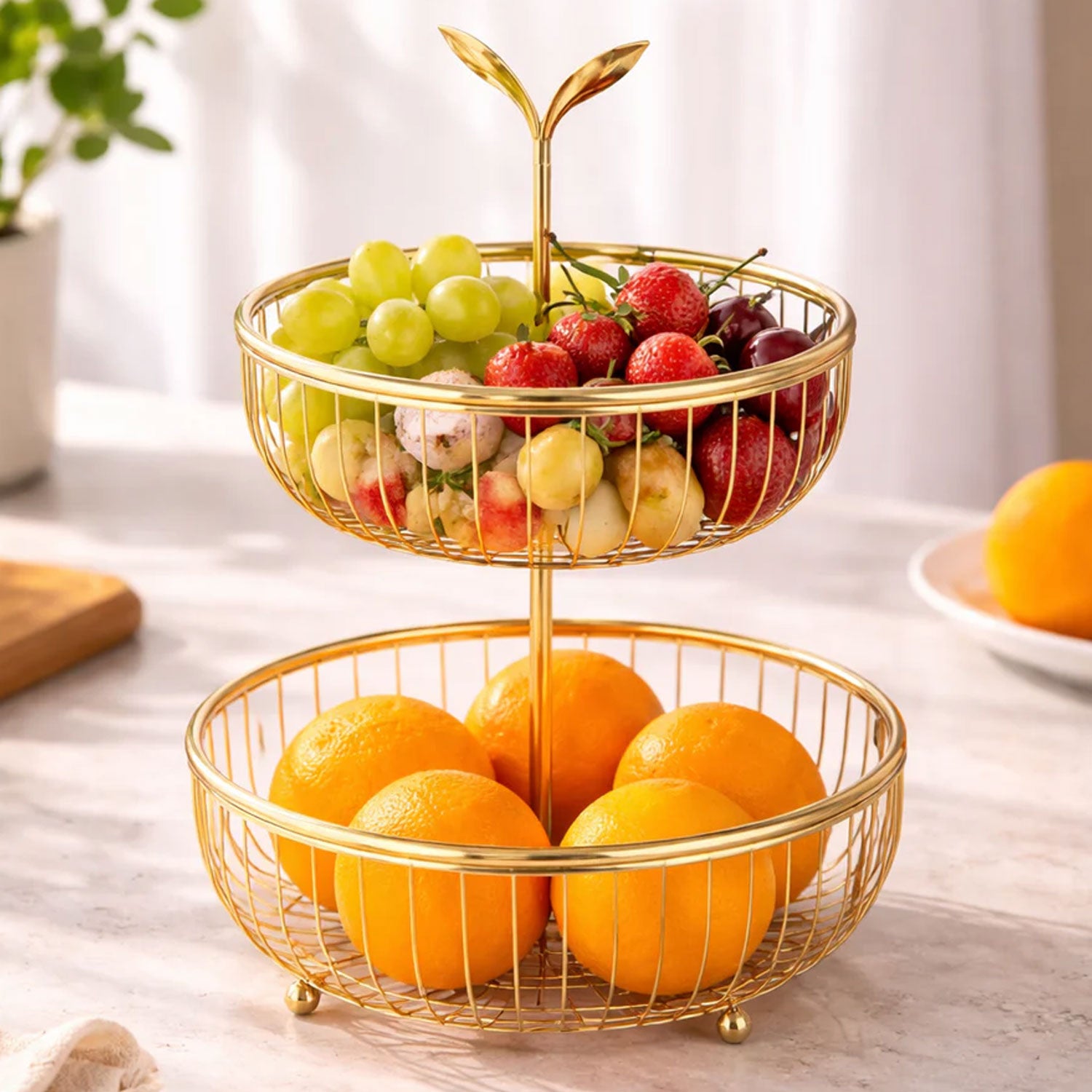 2-Tier Fruit Basket