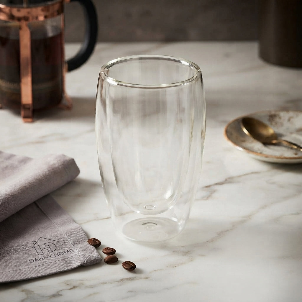 2Pcs D-Walled GlassSet 300ml 12c