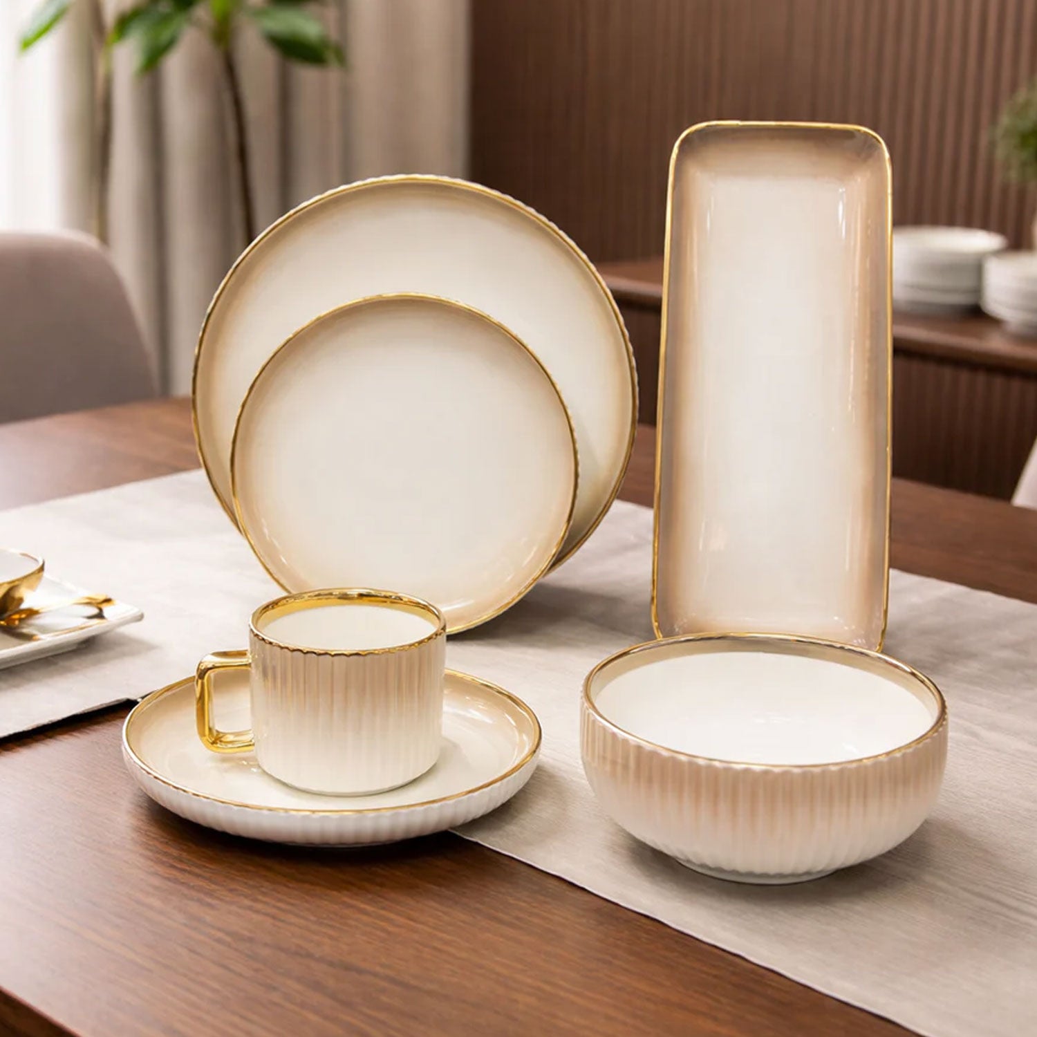 32Pcs Ceramic Dinner Set