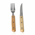 12Pcs Steak Knife&Fork Set 12-48c