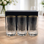 6 Pcs Tall Glass Set