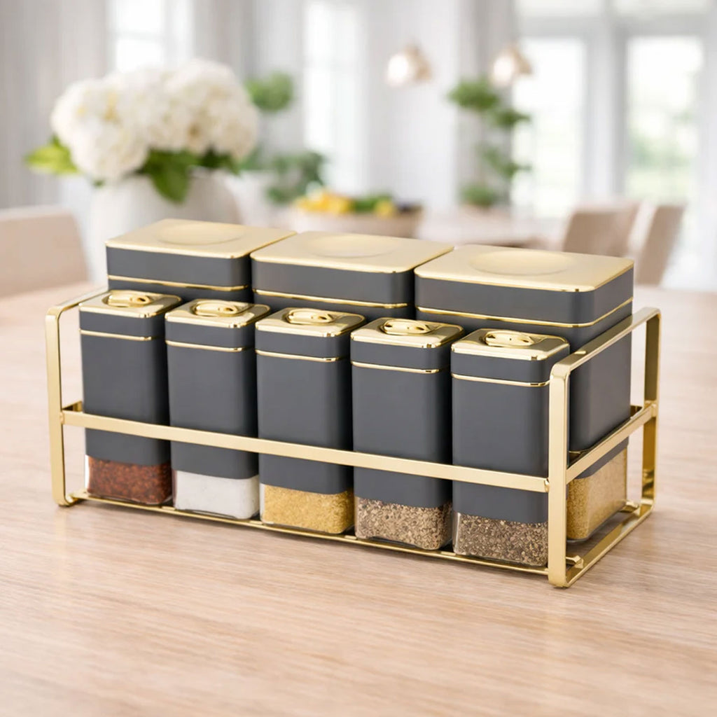 9-Piece Kitchen Canister Set