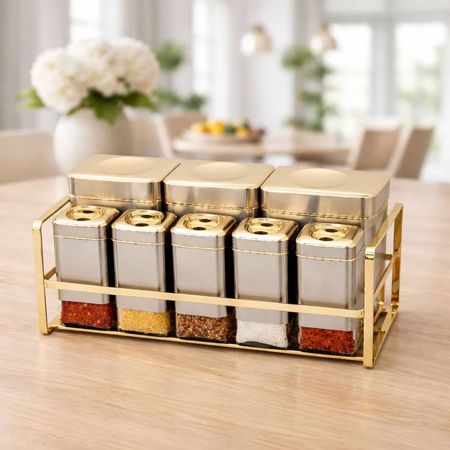 9-Piece Kitchen Canister Set