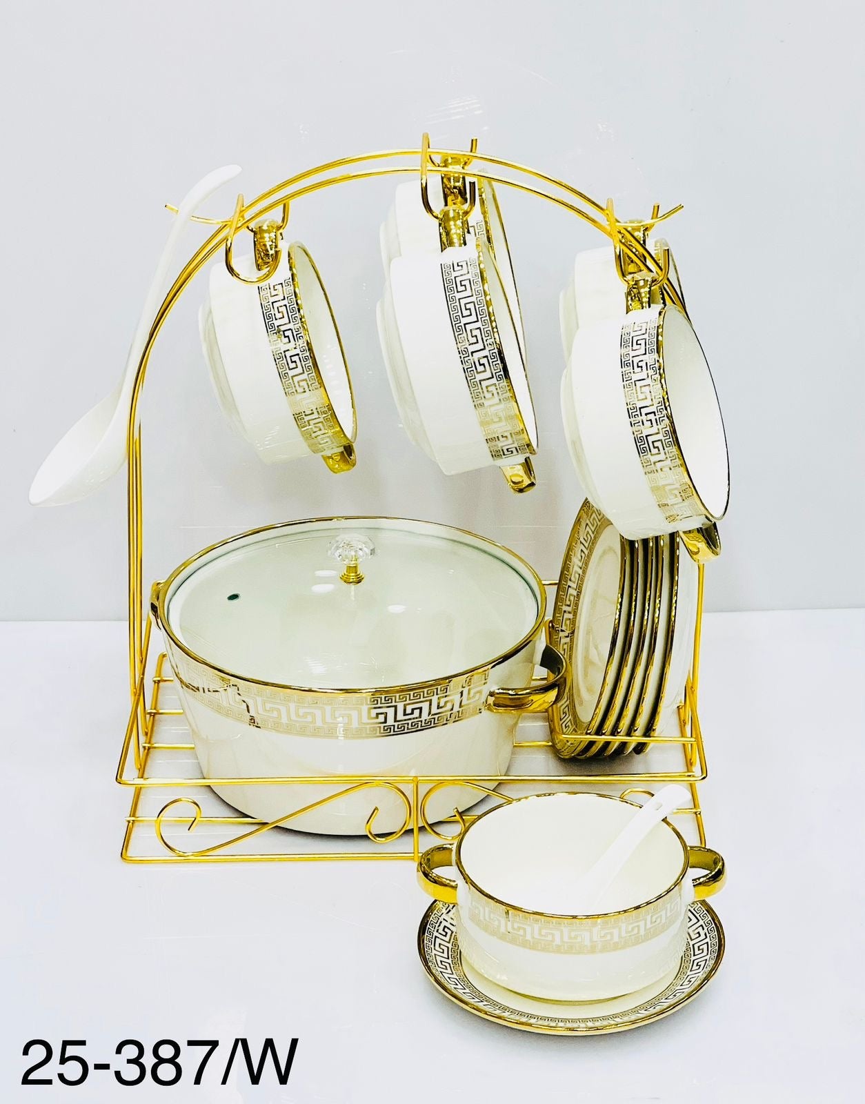 Versace design soup set