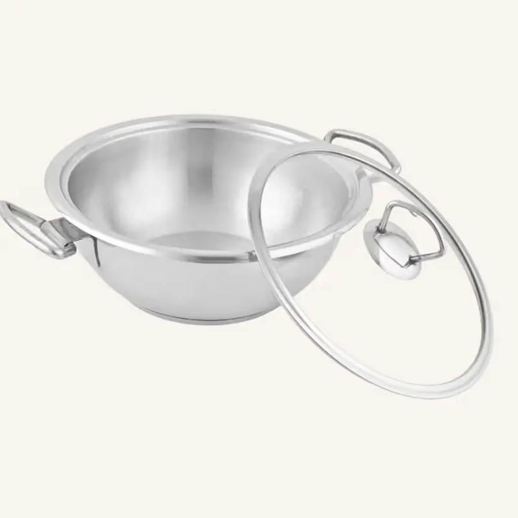 Alpha Stainless Steel Wok