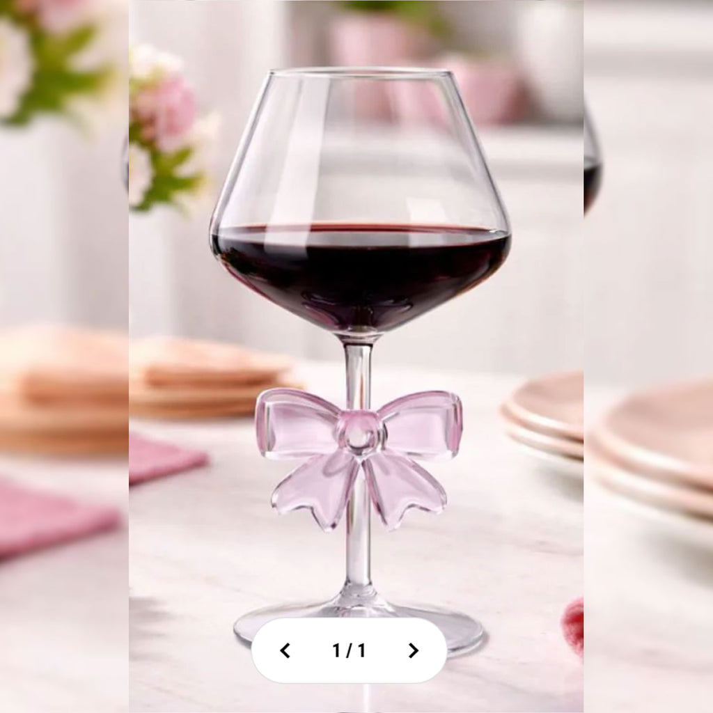 GLASSIUM BOW RIBBON GLASS