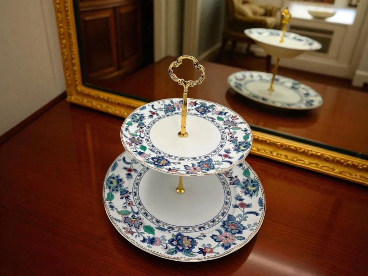 Floral Dishtier ~ 2 Layers