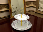 Floral Dishtier ~ 2 Layers