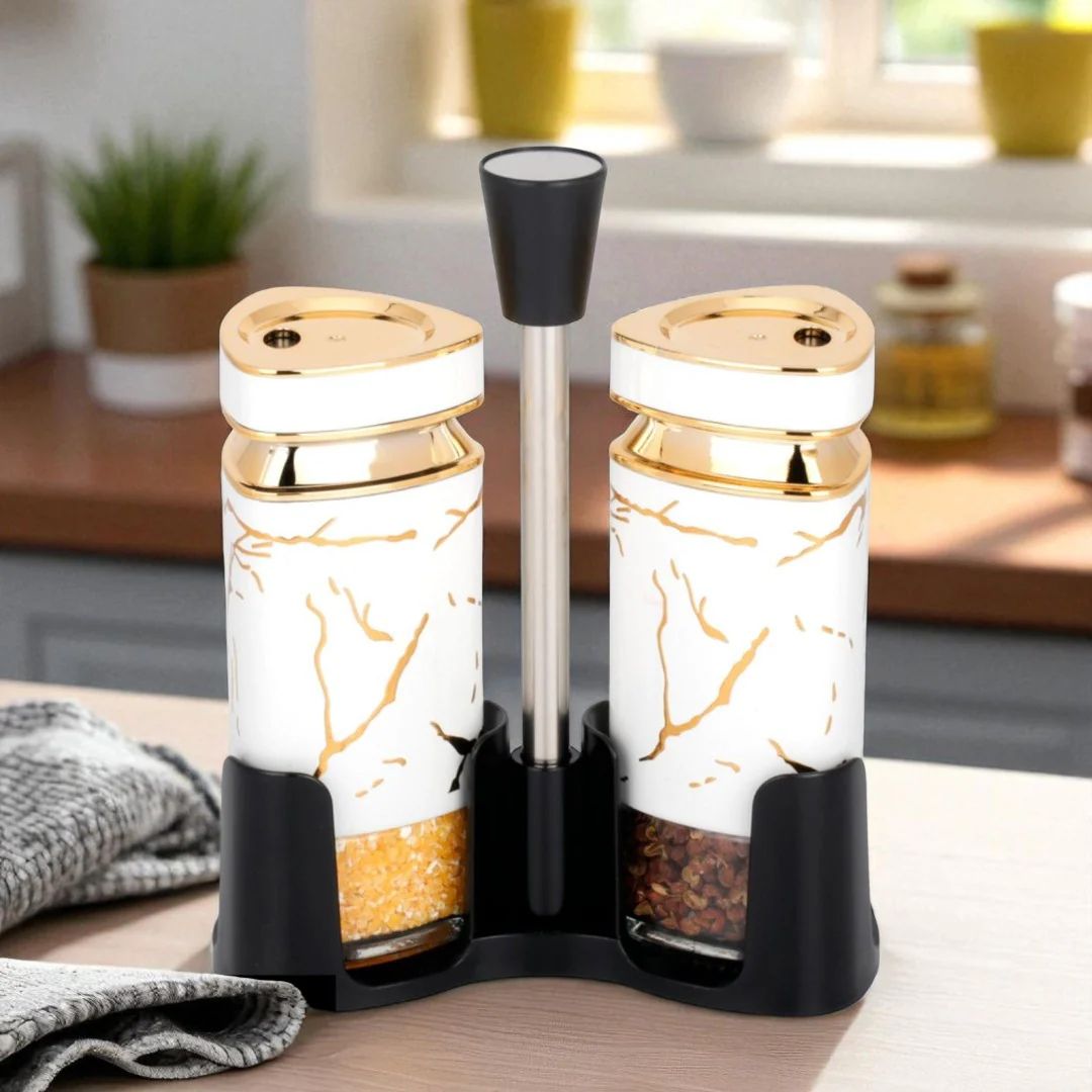 Spice Containers with Stand