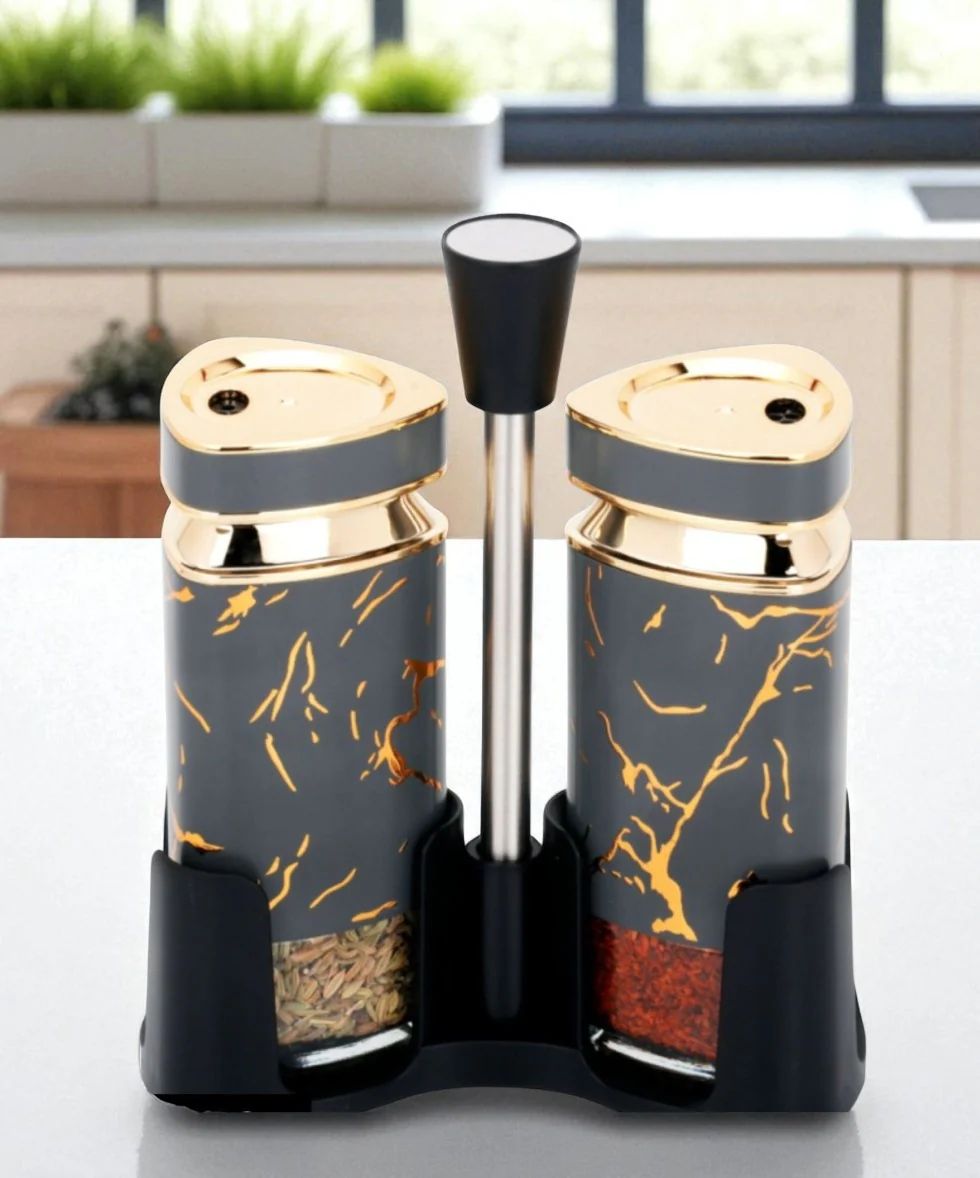 Spice Containers with Stand