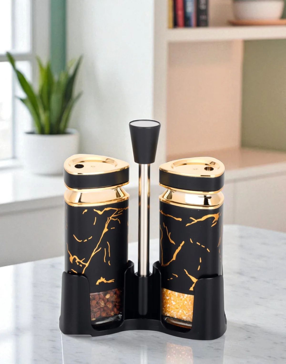 Spice Containers with Stand