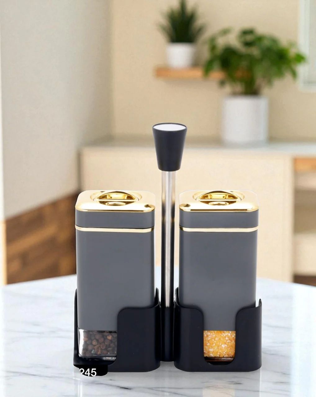 Premium Spice Containers with Stand