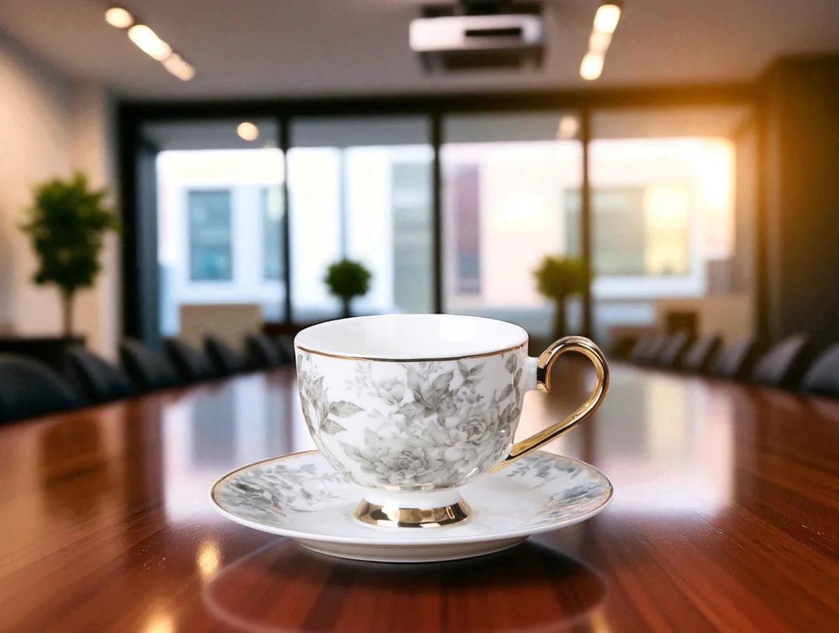 Elegant Cups & Saucers