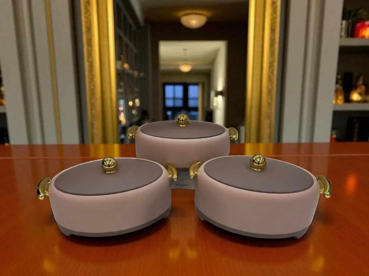 Modern Hotpot ~ 3pcs