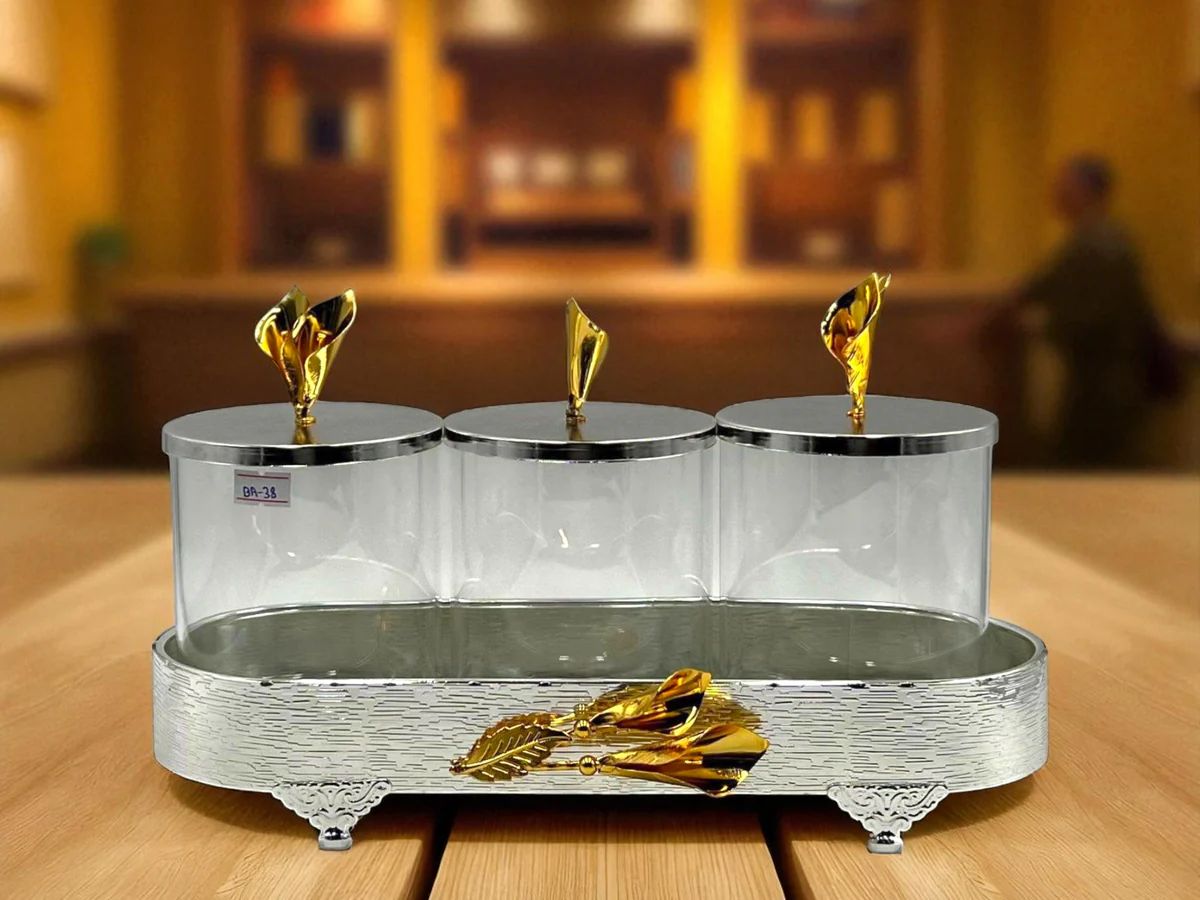 Premium Acrylic Container with Stand