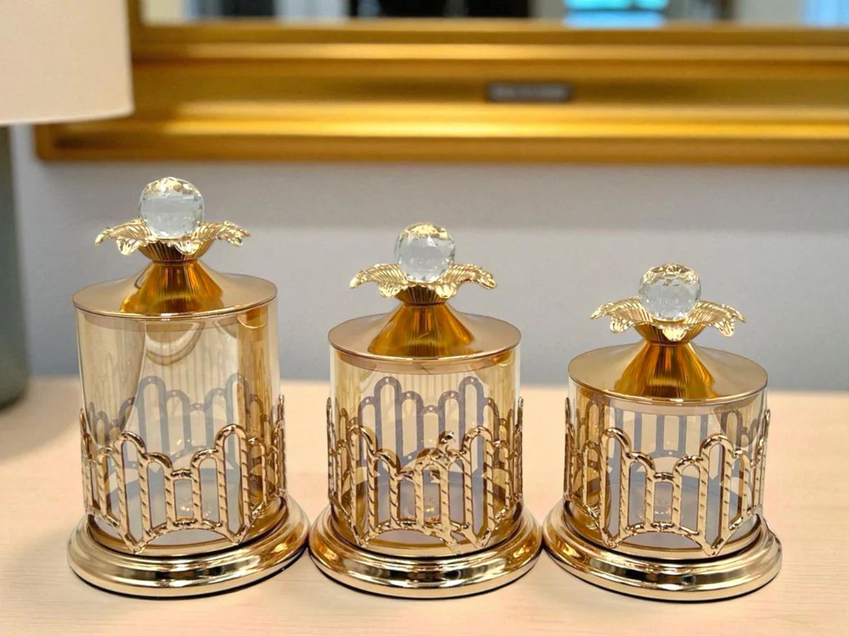 Elegant Acrylic Container ~ 3pcs