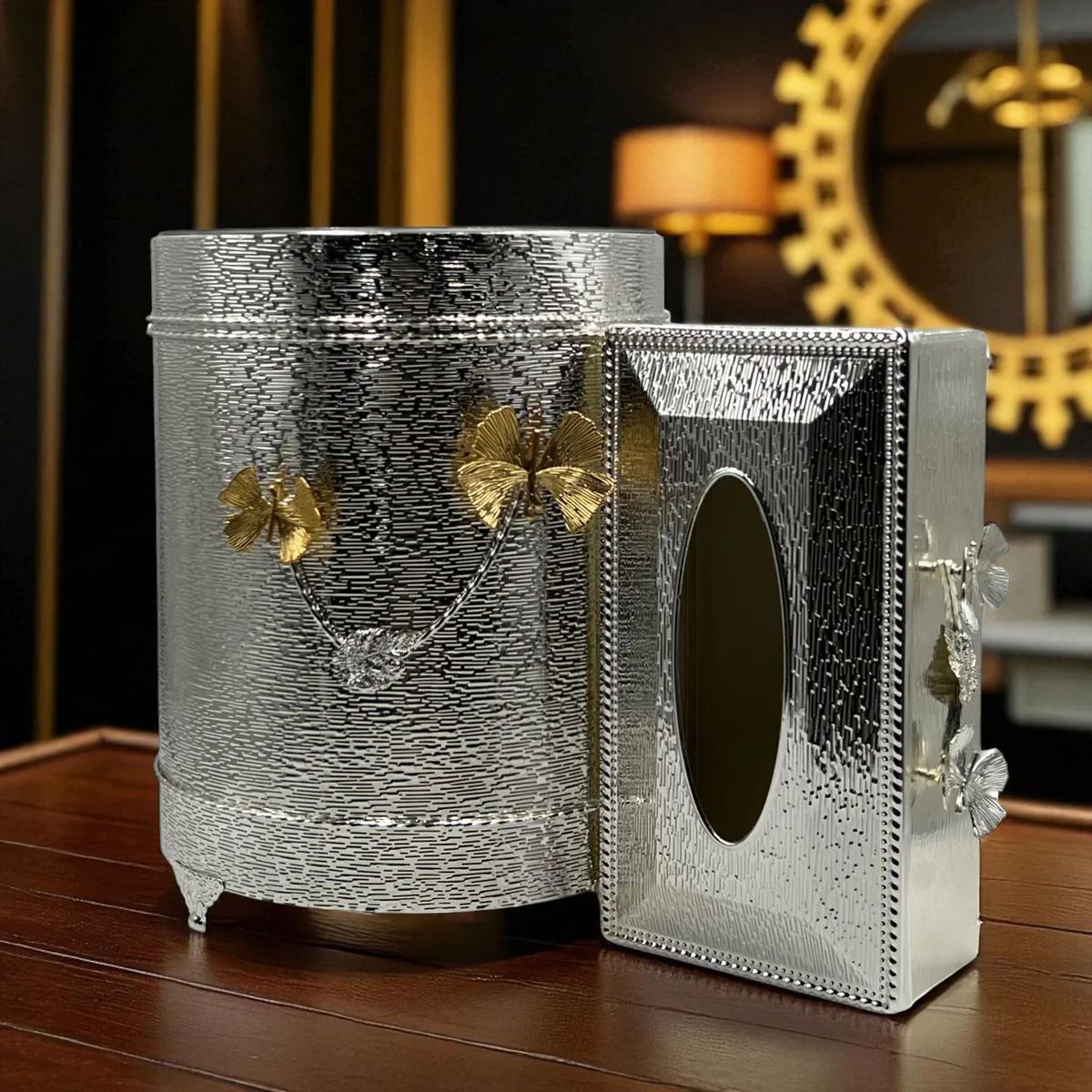 Elegant Dustin & Tissue Box Set