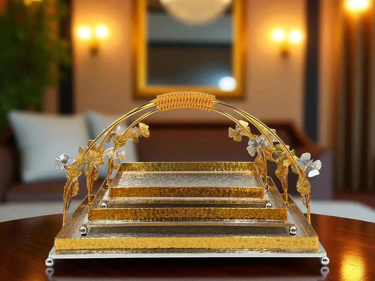 Butterfly Square Tray Set