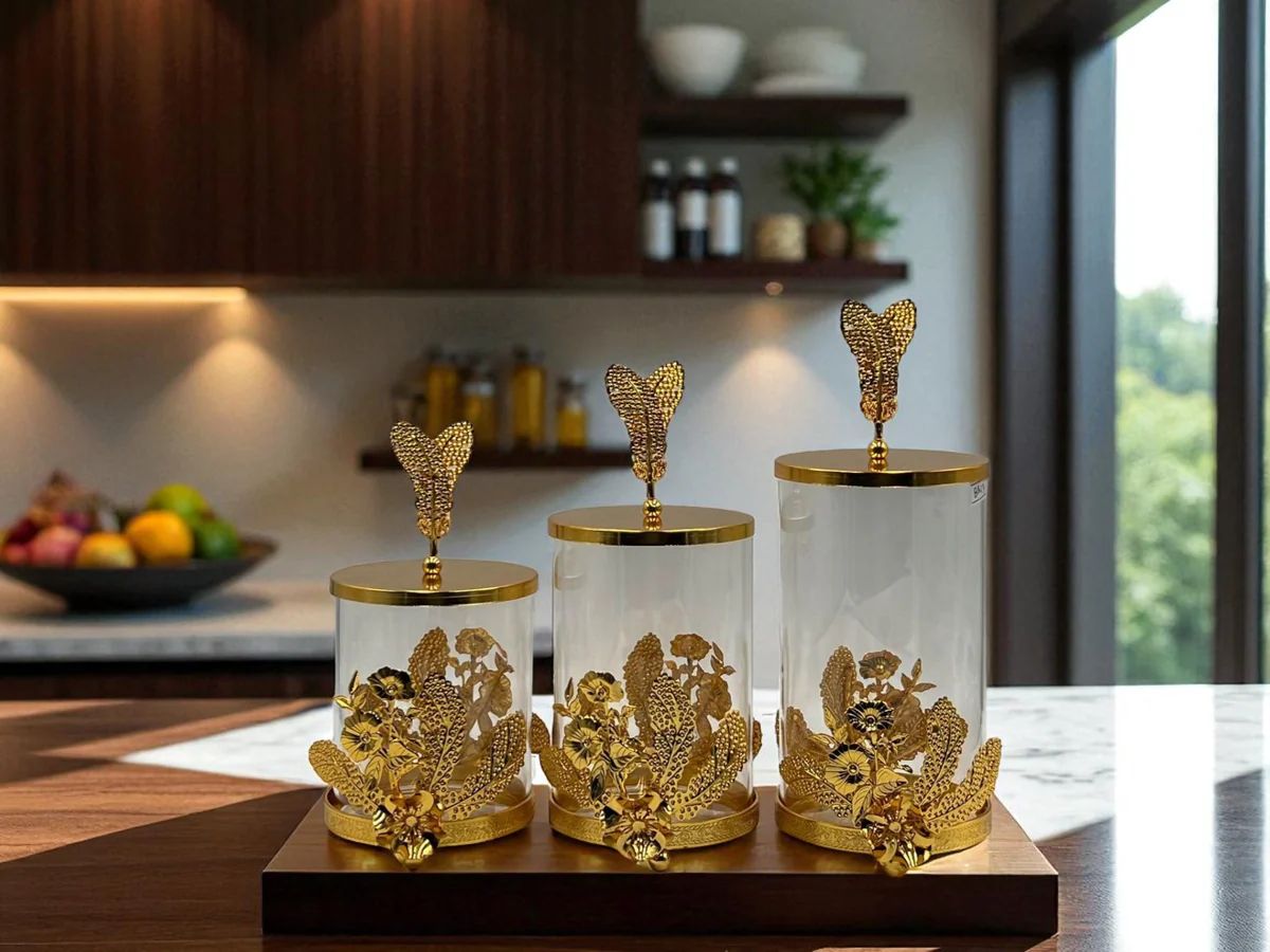 Stylish Acrylic Container ~ 3pcs