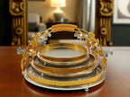 Butterfly Round Tray Set