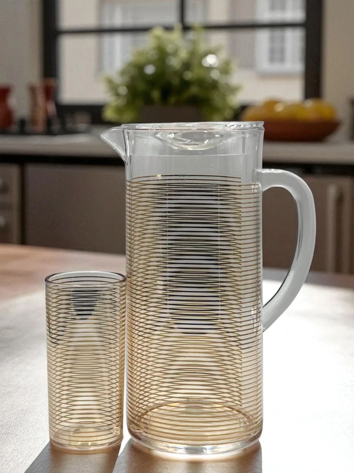 Stylish Jug & Glass Set