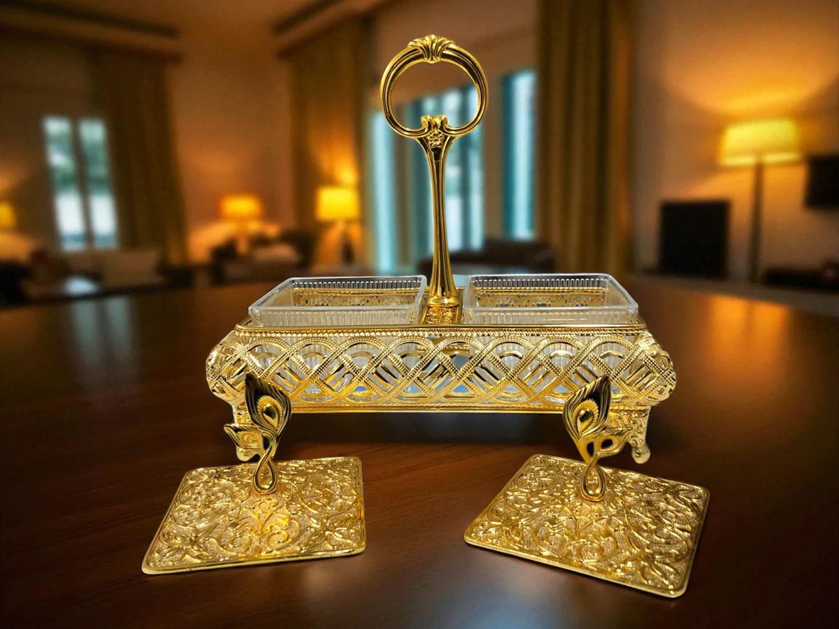 Luxury Acrylic Container with Stylish Stand