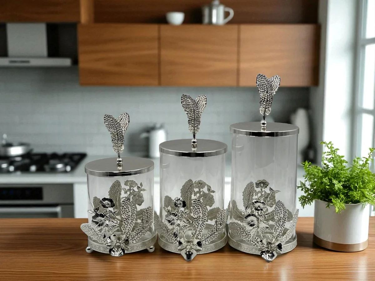 Stylish Acrylic Container ~ 3pcs
