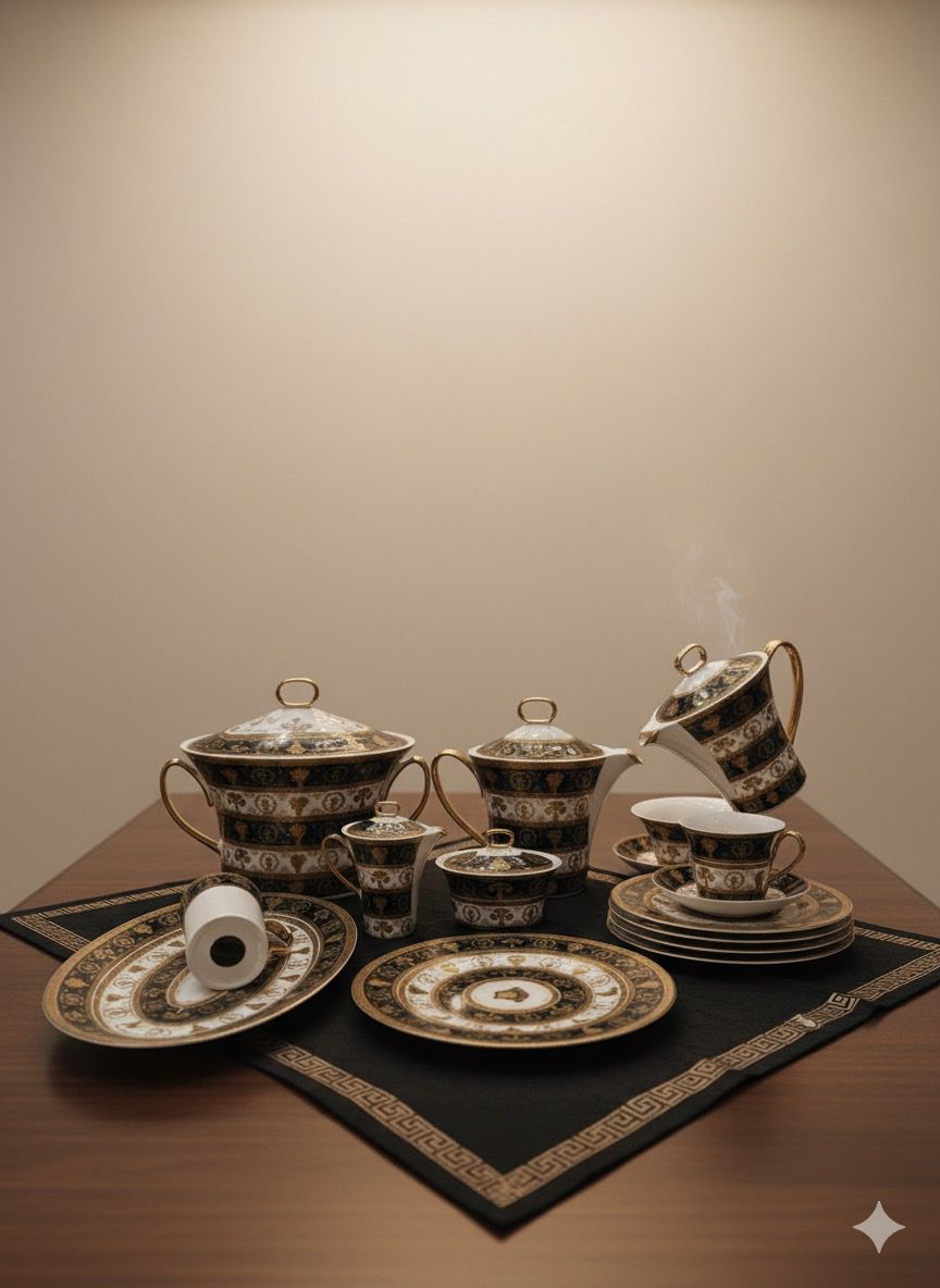 Versace Dinner Set ~ 77pcs