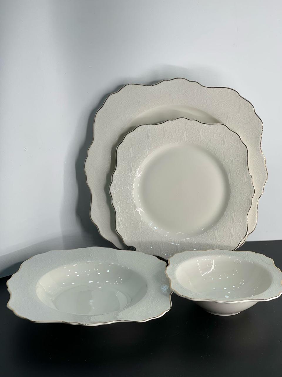 Japanese Plate Set ~ 24pcs