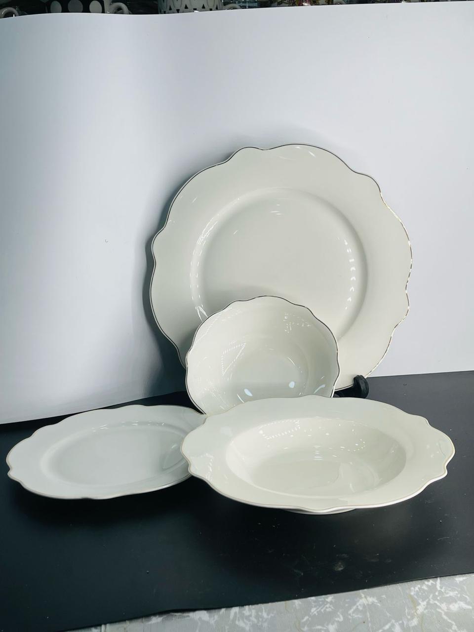 Japanese Plate Set ~ 24pcs