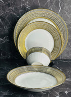 Gold japanese Plate Set ~ 24pcs