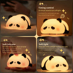 Adorable Panda Silicone Night Lamp