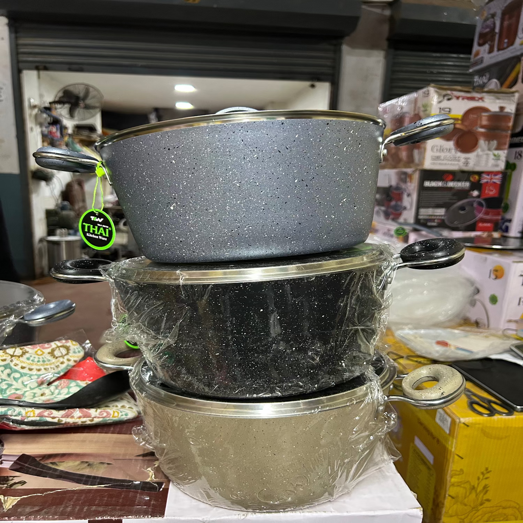 21 pcs nonstick set. Granite coating