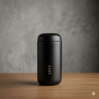 SMEG Premium Finish Stainless Steel Travel Mug 350ml