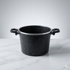 Uakeen Germany 6L Premium Granite Marble Coated Pressure Cooker (Model: VK-102) – Non-Stick Induction Base Die-Cast Aluminum Pressure Cooker with Multi-Lock Safety Lid