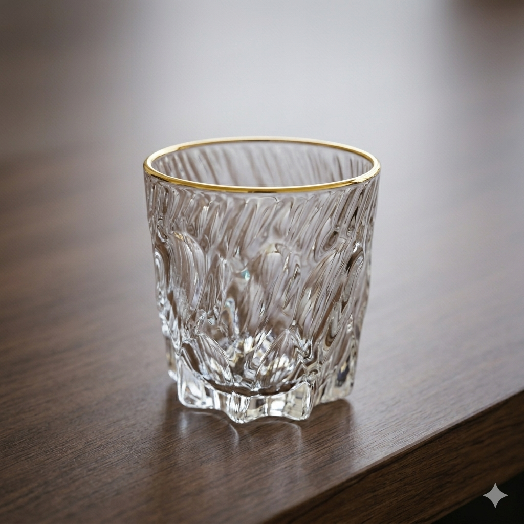 Premium 310ml All-Purpose Clear Glassware for Water, Juice, and Cocktails (Set of 6)