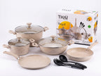 Thai Die Cast material 15 pcs Nonstick