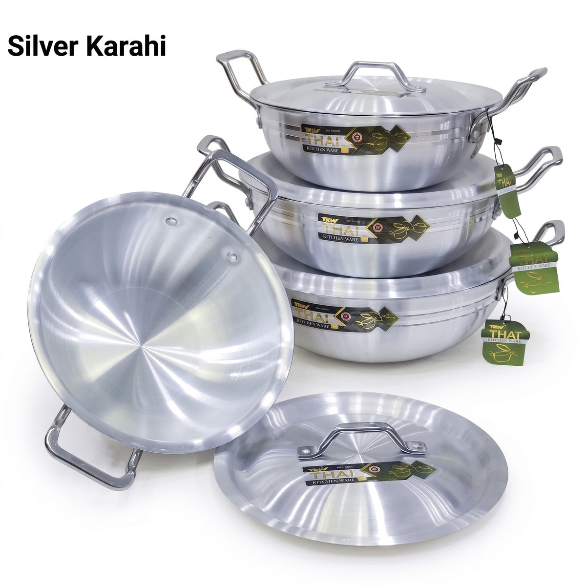 Thai Wok 1/4 Aluminium