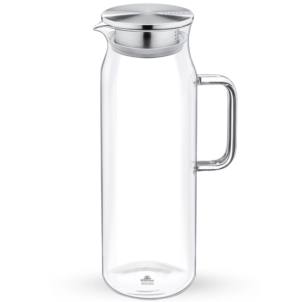 Glass Jug ~ Steel Lid