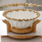 LUXURY CERAMIC SERVING BOWL